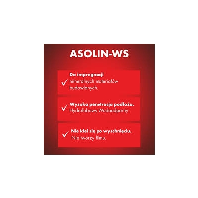Schomburg ASOLIN WS - 25L - Hydrofobizacja powierzchni mineralnych